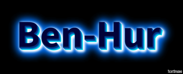 Ben-Hur Text Effect