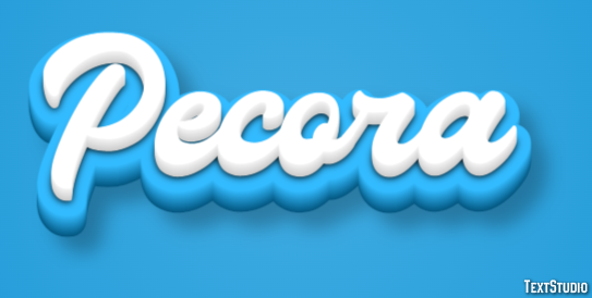 Pecora Effet de texte