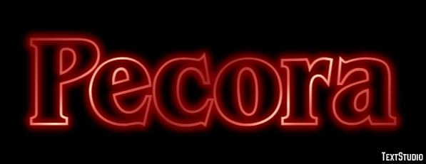 Pecora Effet de texte