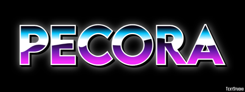 Pecora Effet de texte