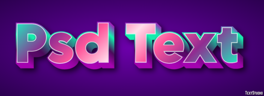 Psd Text Text Effect