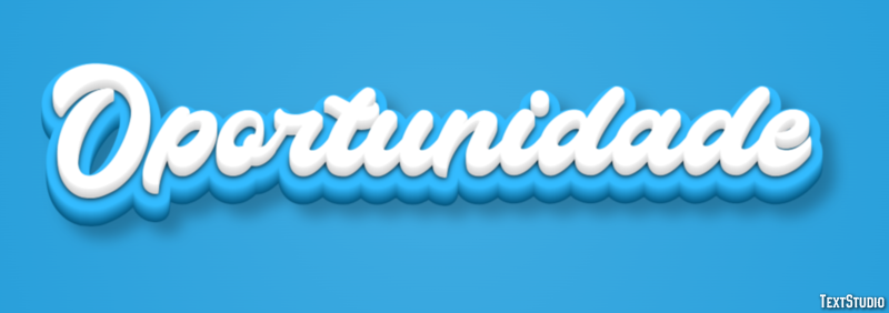 Oportunidade Efecto de texto