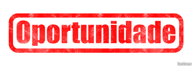 Oportunidade Efeito de texto