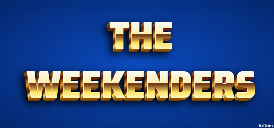 The Weekenders Effetto testo