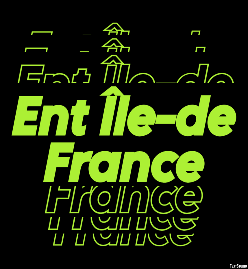 Ent Île-de France Efekt tekstowy