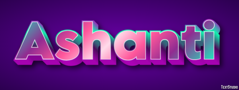 Ashanti Text Effect
