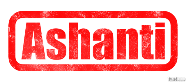 Ashanti Efekt tekstowy