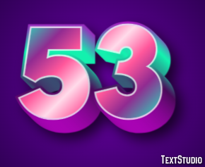 53 Text Effect