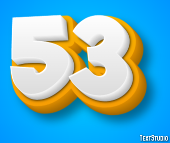 53 Text Effect