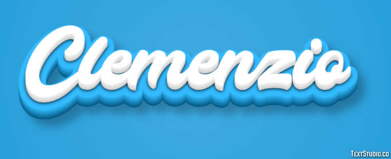 Clemenzio Effetto testo