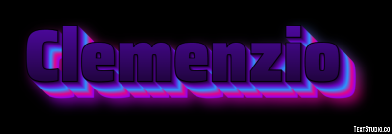 Clemenzio Effetto testo
