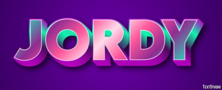 Jordy Texteffekt