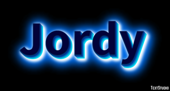 Jordy Text Effect