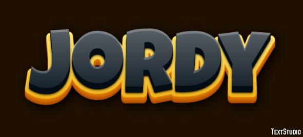 Jordy Efeito de texto