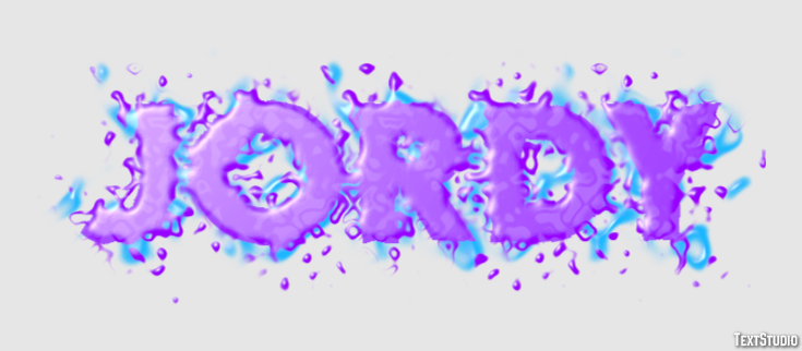 Jordy Texteffekt