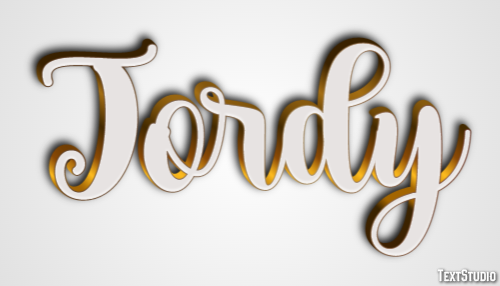 Jordy Efeito de texto