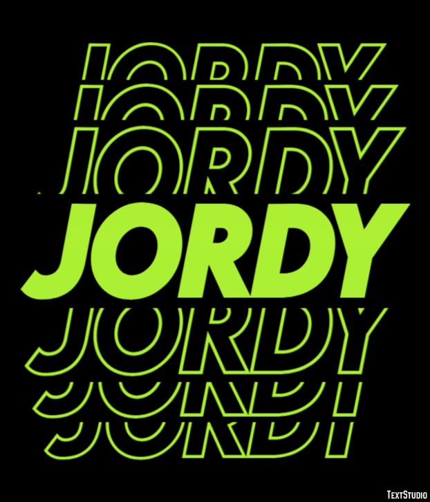 Jordy Texteffekt