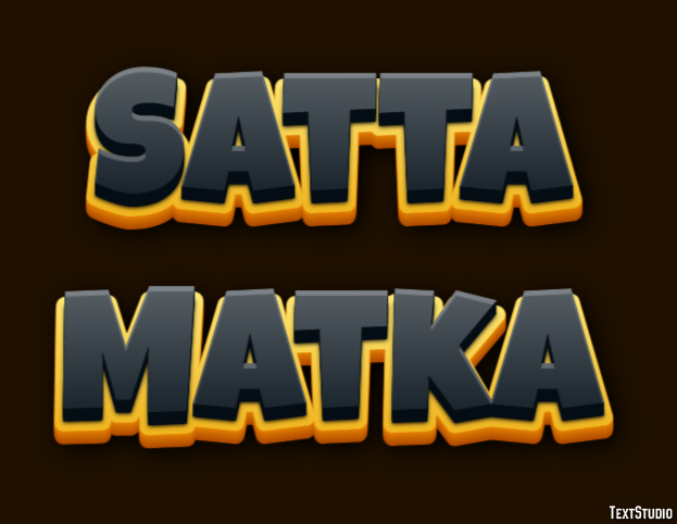 Satta Matka Efeito de texto