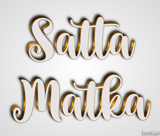 Satta Matka Efeito de texto