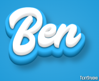 Ben テキスト効果