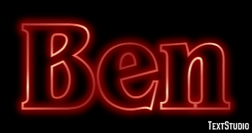 Ben テキスト効果