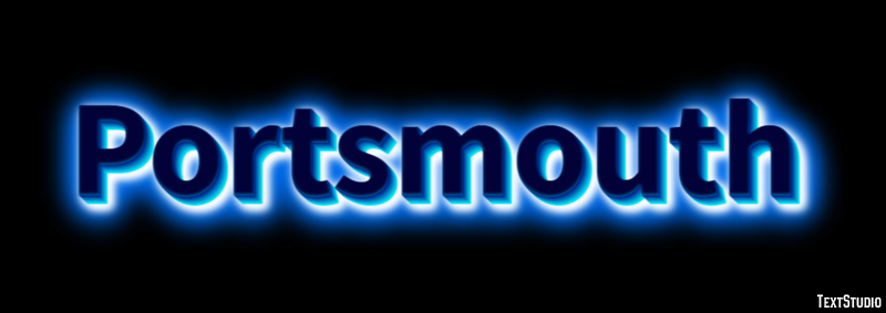 Portsmouth Effetto testo