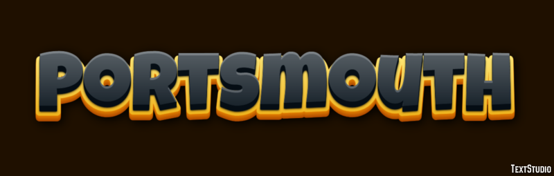 Portsmouth Effetto testo