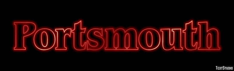Portsmouth Effetto testo