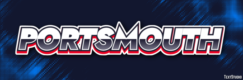 Portsmouth Efecto de Texto