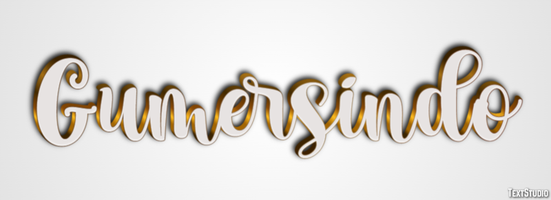 Gumersindo Efecto de texto