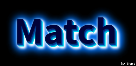 Match Text Effect