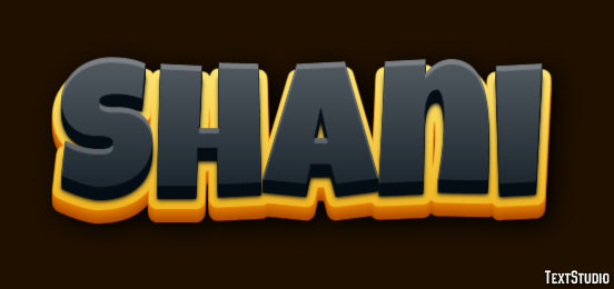 Shani Text Effect
