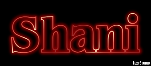 Shani Text Effect