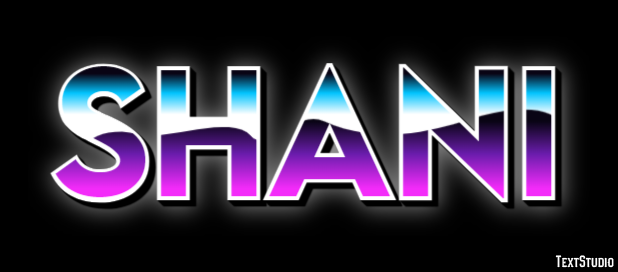Shani Tekst effect