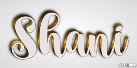 Shani Text Effect
