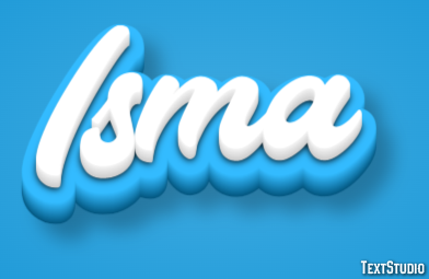 Isma Text effect