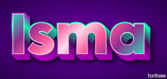 Isma Text Effect