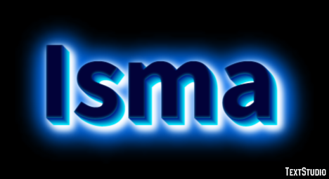 Isma Text effect