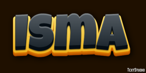Isma Text Effect