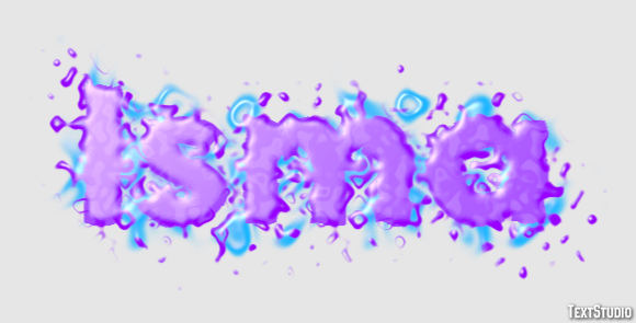 Isma Text effect