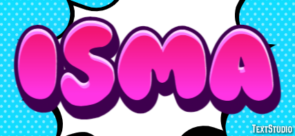 Isma Text effect