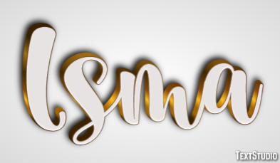 Isma Text effect