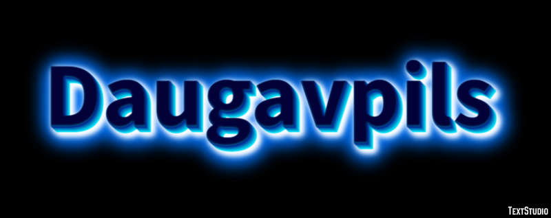 Daugavpils Tekst Effect