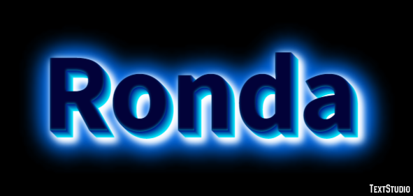 Ronda Efekt tekstowy