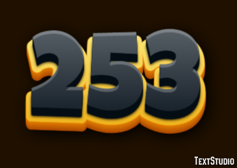 253 Text Effect