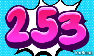 253 Text Effect