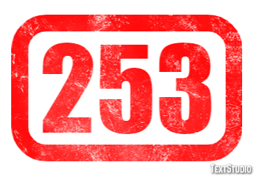 253 Text Effect