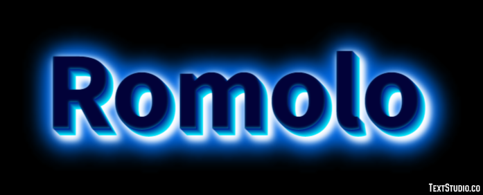 Romolo Efecto de Texto