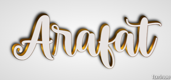 Arafat Text Effect