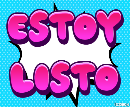 Estoy listo Efecto de Texto